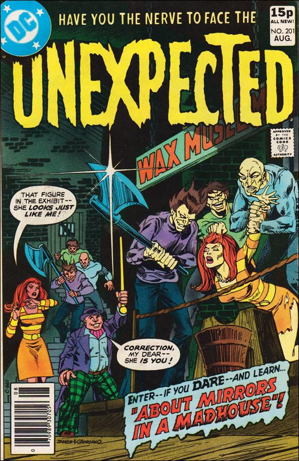 Unexpected (1968) issue 201-B UK Price Cover