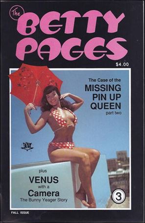 Betty Pages issue 3 Photo Cover