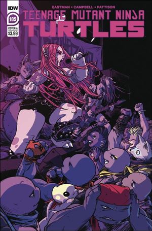 Teenage Mutant Ninja Turtles (2011) issue 105 Sophie Campbell Cover