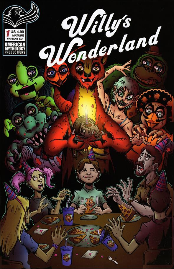 Willy's Wonderland issue 1-B Puis Calzada Cover