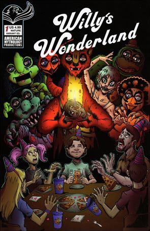 Willy's Wonderland issue 1-B Puis Calzada Cover