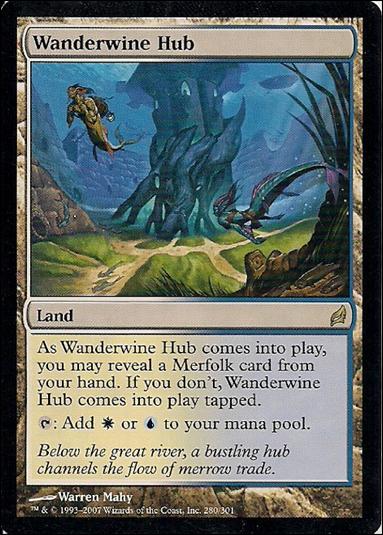 Magic the Gathering: Lorwyn (Base Set) card 280 Wanderwine Hub