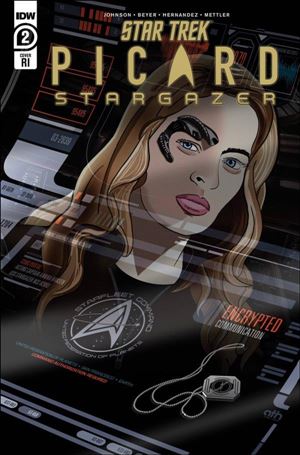 Star Trek: Picard - Stargazer issue 2-C Aaron Harvey Cover