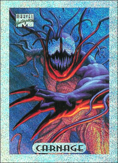 1994 Marvel Masterpieces (Holofoil Subset) card 2 Carnage (Silver Foil)