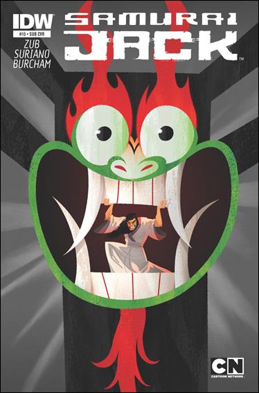 Samurai Jack issue 15-B Genndy Tartakovsky Subscription Cover