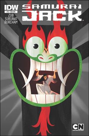 Samurai Jack issue 15-B Genndy Tartakovsky Subscription Cover