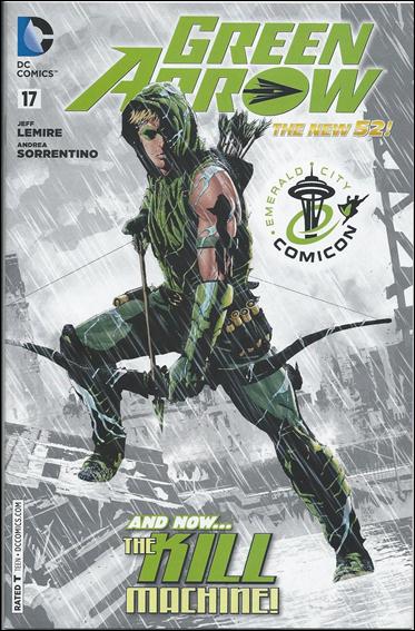 Green Arrow (2011) issue 17-D Emerald City Comicon Cover