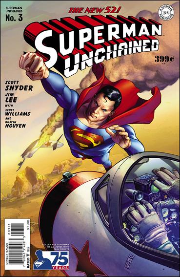 Superman Unchained issue 3-J JG Jones 1:75 Golden Age Cover