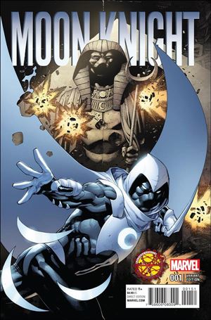 Moon Knight (2016) issue 1-E Christopher Stevens Bazinga Comics Cover