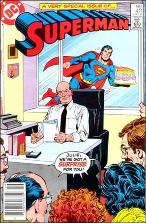 Superman (1939) issue 411-B Canadian Price Cover