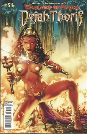 Warlord of Mars: Dejah Thoris issue 33-B Jay Anacleto Cover