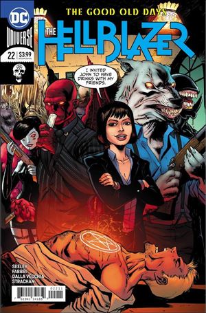 Hellblazer (2016) issue 22 Tim Seeley Cover