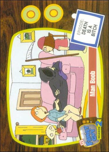 Family Guy Season Two (Base Set) card 29 Man Boob