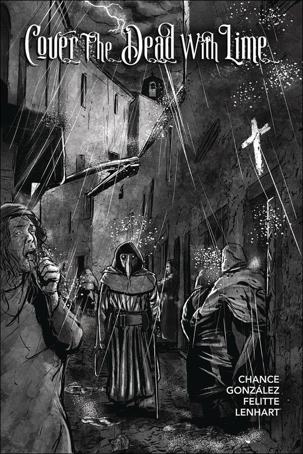 Cover the Dead with Lime issue 1-B Hernan Gonzalez Black & White Cover