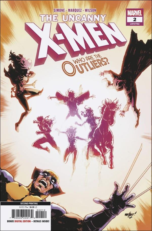 Uncanny X-Men (2024) issue 2-I David Marquez Cover (Second Printing)