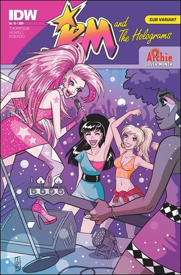 Jem and the Holograms issue 10-C Tania Del Rio Archie Cover Month Cover