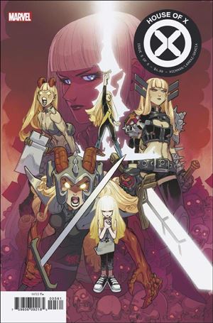 House of X issue 5-E David Lafuente Cover