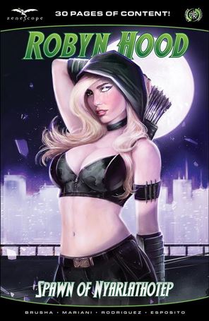 Robyn Hood: Spawn of Nyarlathotep issue nn-C Pierluigi Abbondanza Cover