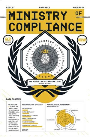 Ministry of Compliance issue 3-C Tim Leong 1:25 Cover