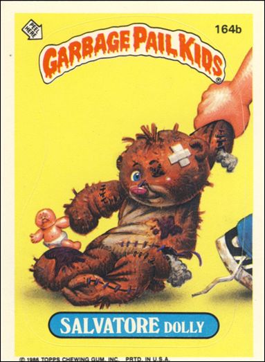 Garbage Pail Kids: Series 04 (Base Set) card 164b Salvatore Dolly
