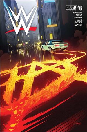 WWE issue 6 Dan Mora Cover