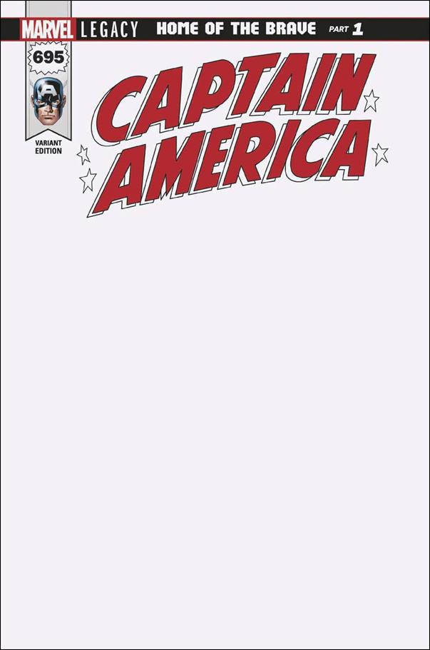 Captain America (1968) issue 695-D Blank Sketch Cover