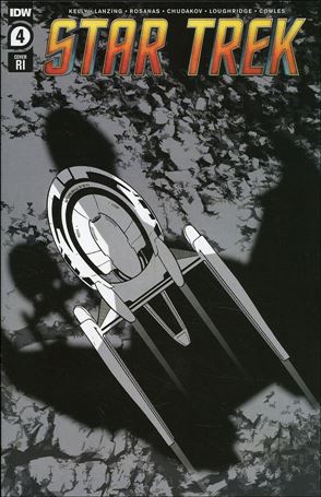 Star Trek (2022) issue 4-G Ramon Rosanas 1:10 B&W Cover