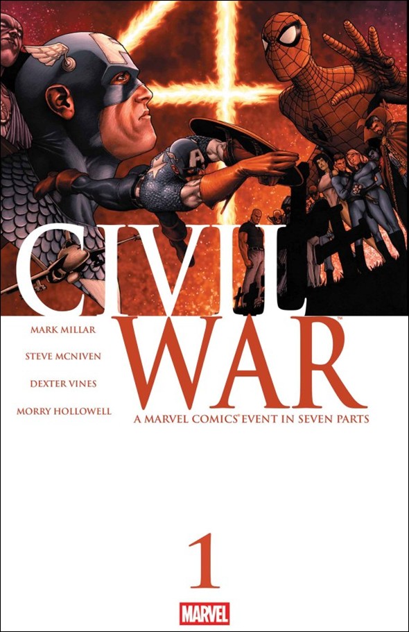 Civil War (2006) issue 1-K Facsimile Edition 2025 Foil Cardstock Cover