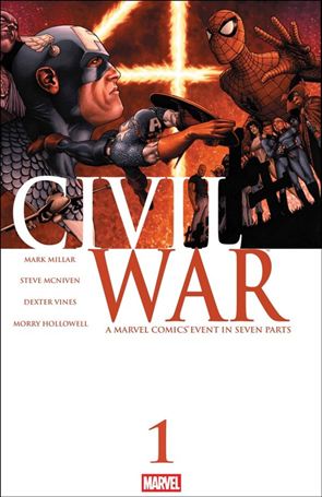 Civil War (2006) issue 1-K Facsimile Edition 2025 Foil Cardstock Cover