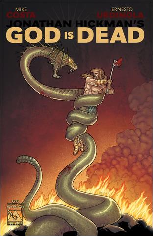 God is Dead issue 22-C Jacen Burrows End of Days Cover