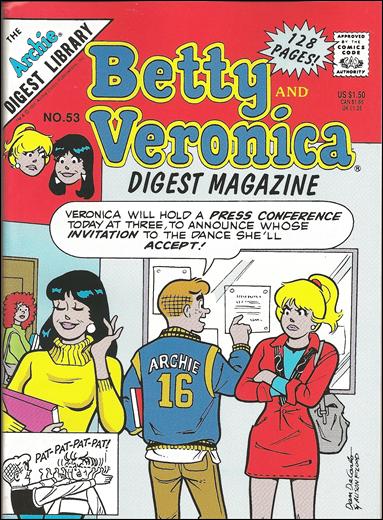 Betty and Veronica Digest Magazine issue 53