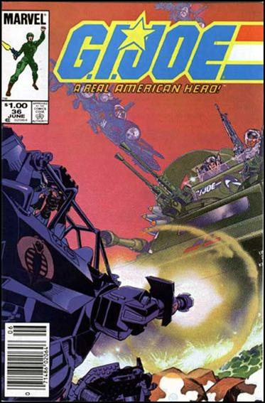 G.I. Joe: A Real American Hero issue 36-D Canadian Price Cover