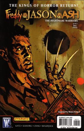 Freddy vs Jason vs Ash (of Army of Darkness): The Nightmare Warriors issue 5