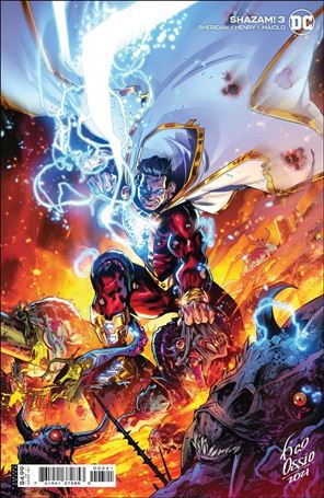 Shazam! (2021) issue 3-B Fico Ossio Cardstock Cover