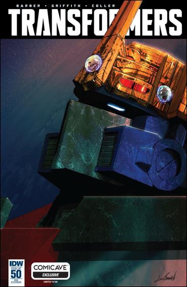 Transformers (2014) issue 50-F Livio Ramondelli Comicave Cover 1/500