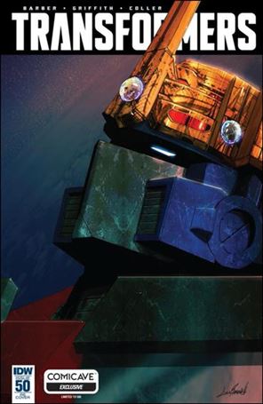 Transformers (2014) issue 50-F Livio Ramondelli Comicave Cover 1/500