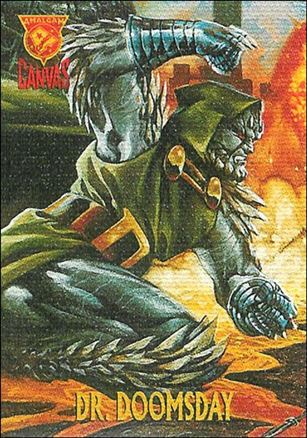 Amalgam Comics (Secret Crisis of the Infinity Hour Canvas Cards Subset) card 4 Dr. Doomsday