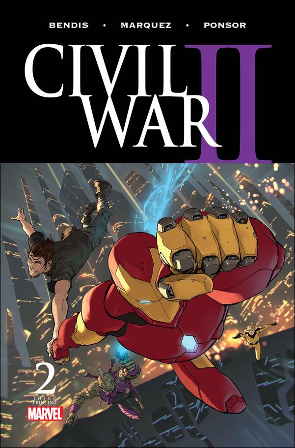Civil War II issue 2-H Marko Djurdjevic Cover (Third Printing)