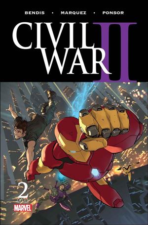 Civil War II issue 2-H Marko Djurdjevic Cover (Third Printing)