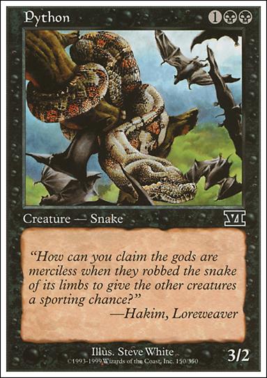 Magic the Gathering: 6th Edition (Base Set) card 150 Python