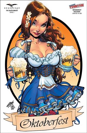 Black Knight (2018) issue 1-J Paul Green NYCC Oktoberfest Cover 1/350