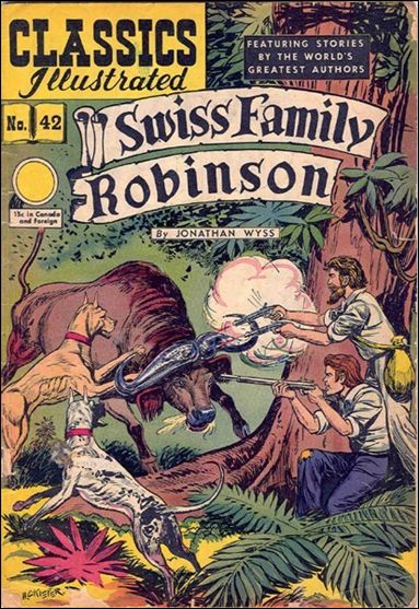 Classic Comics/Classics Illustrated issue 42-C HRN 62 - Reorder List on Back Cover