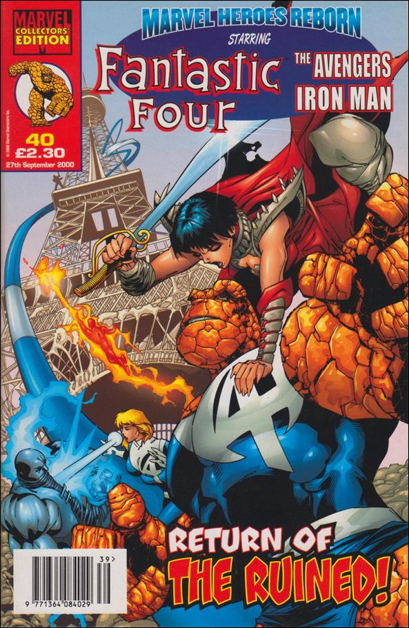 Marvel Heroes Reborn (UK) issue 40 Cardstock Cover