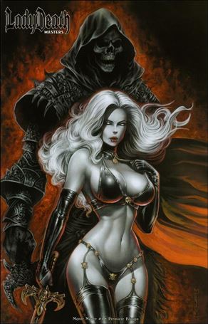 Lady Death Masters: Monte Moore Cover Image 1