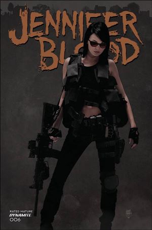 Jennifer Blood (2021) issue 6 Tim Bradstreet Cover
