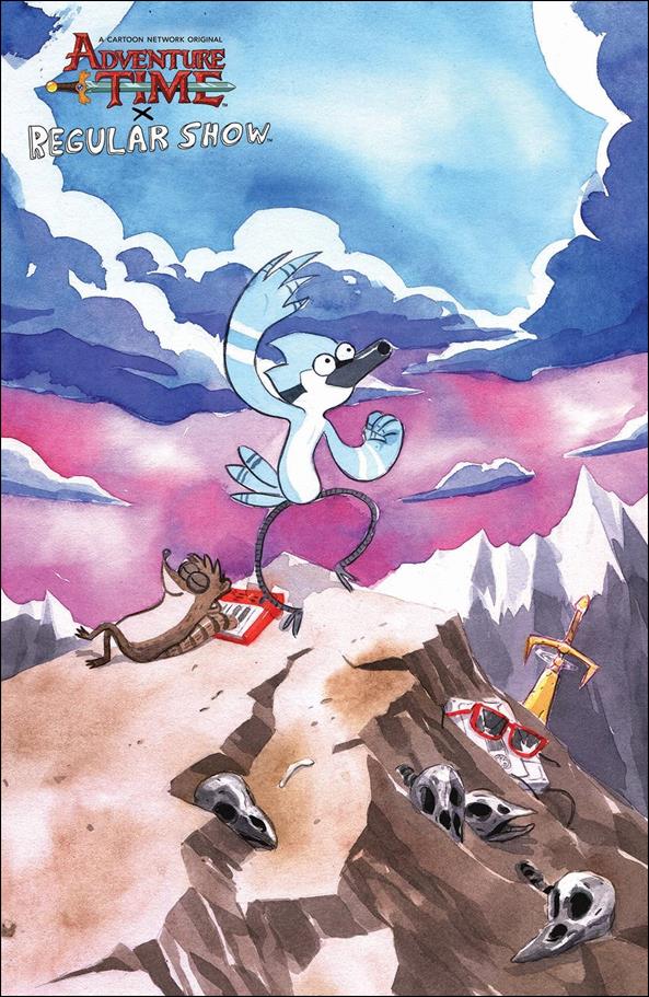 Adventure Time/Regular Show issue 1-C Dustin Nguyen 1:10 Cover