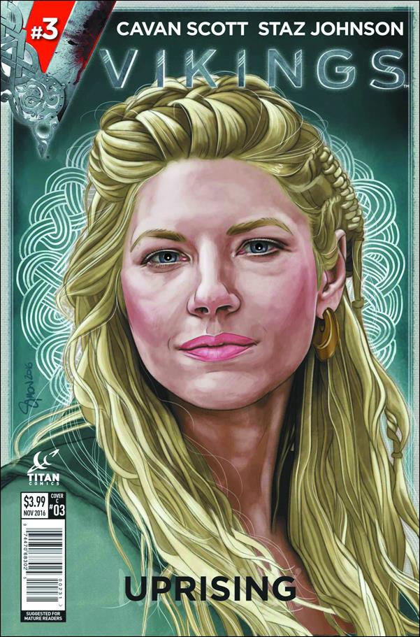 Vikings: Uprising issue 3-C Simon Myers Cover