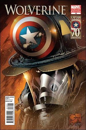 Wolverine (2010) issue 12-B Joe Quesada 1:20 
