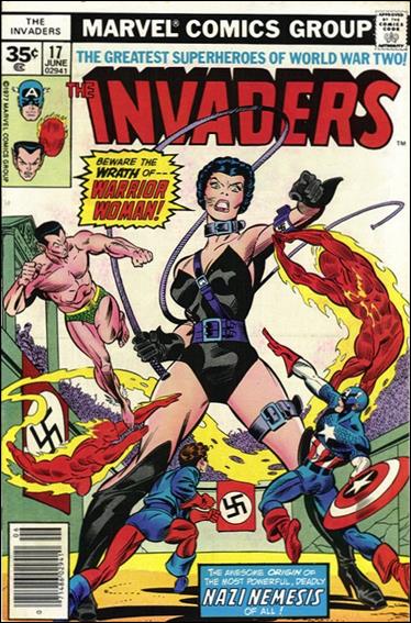 Invaders (1975) issue 17-B 35 Cent Price Cover