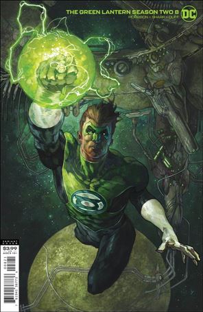 Green Lantern: Season Two issue 8-B Simone Bianchi Cover